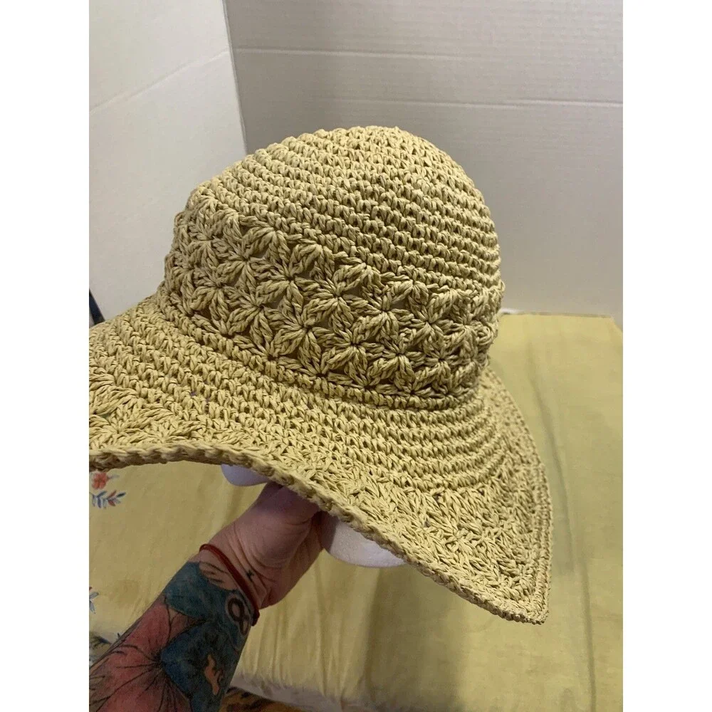Aerie American Eagle Women's ultra braid Straw hat~Travel~